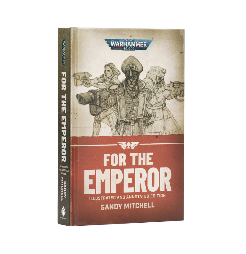 Black Library - Ciaphas Cain: For the Emperor (Illustrated Hardcover) (Preorder Jul 11)