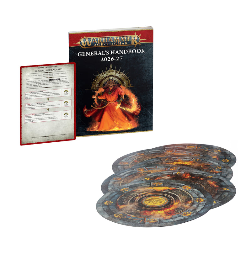 Warhammer: Age of Sigmar - General's Handbook 2026-27 (Preorder July 4)