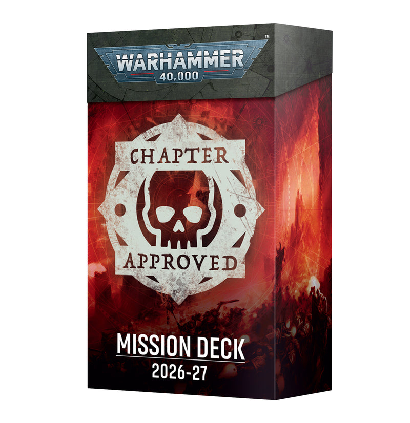 Warhammer 40,000 - Chapter Approved - Mission Deck 2026-27 (Preorder Jun 27)