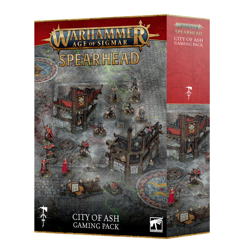 Warhammer: Age of Sigmar - Spearhead - City of Ash Gaming Pack (Preorder July 4)