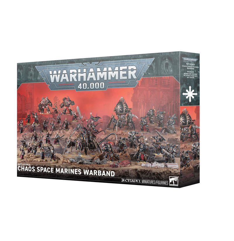 Warhammer 40,000 - Chaos Space Marines - Chaos Space Marines Warband (Preorder Jul 11)