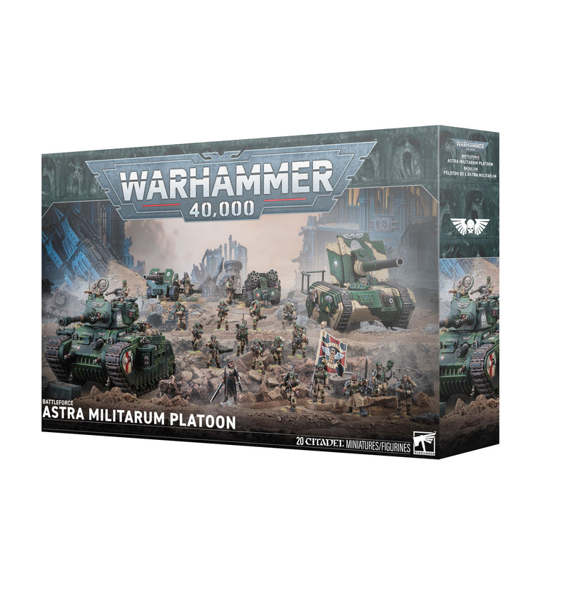 Warhammer 40,000 - Astra Militarum - Astra Militarum Platoon (Preorder Jul 11)