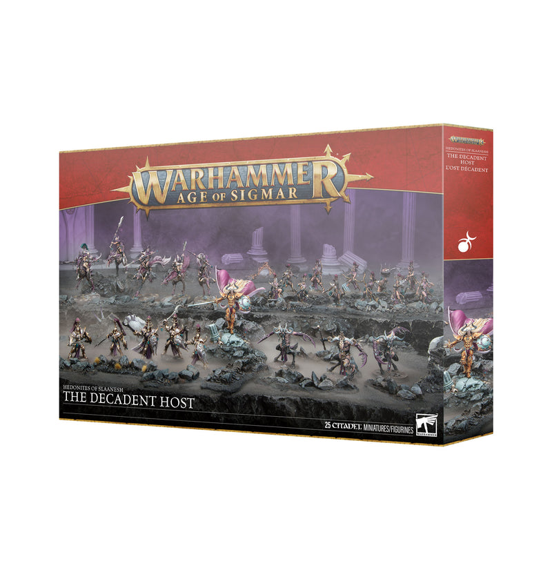 Warhammer: Age of Sigmar - Hedonites of Slaanesh - The Decadent Host (Preorder July 4)