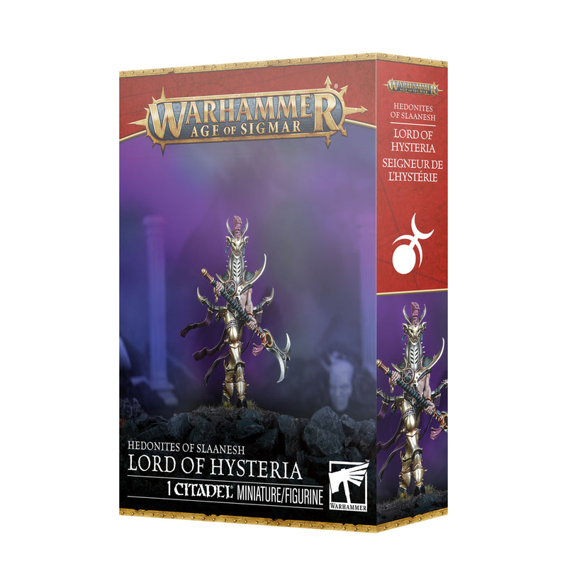 Warhammer: Age of Sigmar - Hedonites of Slaanesh - Lord of Hysteria (Preorder July 4)