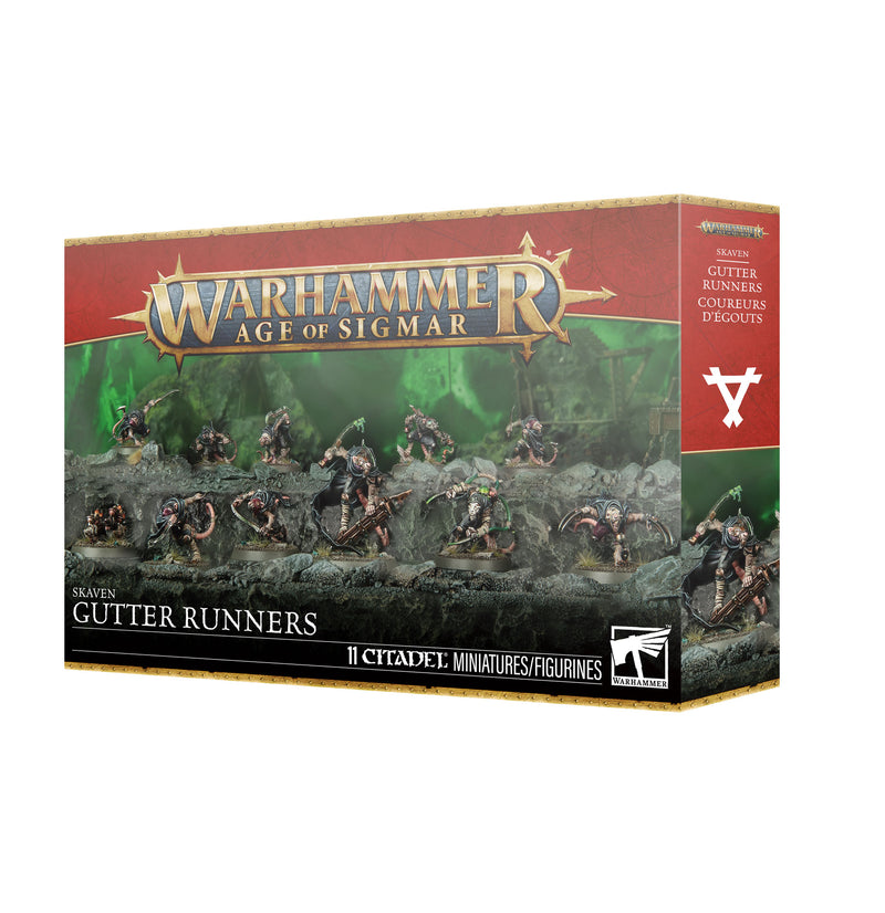 Warhammer: Age of Sigmar - Skaven - Gutter Runners (Preorder July 4)