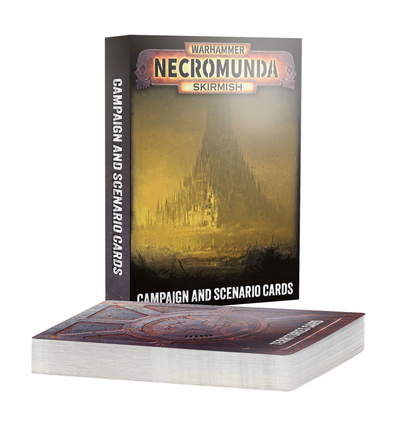Warhammer: Necromunda - Campaign and Scenario Cards (Preorder Aug 15)