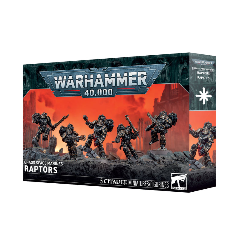 Warhammer: 40,000 - Chaos Space Marines - Raptors (Preorder Aug 8)