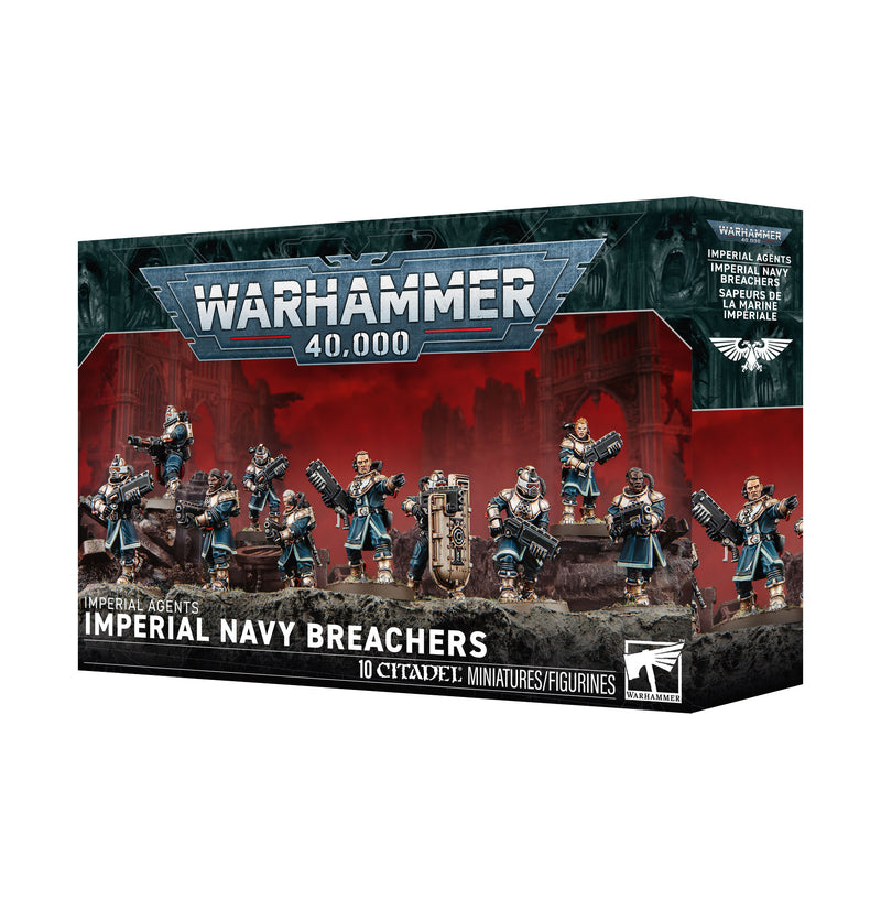 Warhammer: 40,000 - Imperial Agents - Imperial Navy Breachers (Preorder Aug 8)