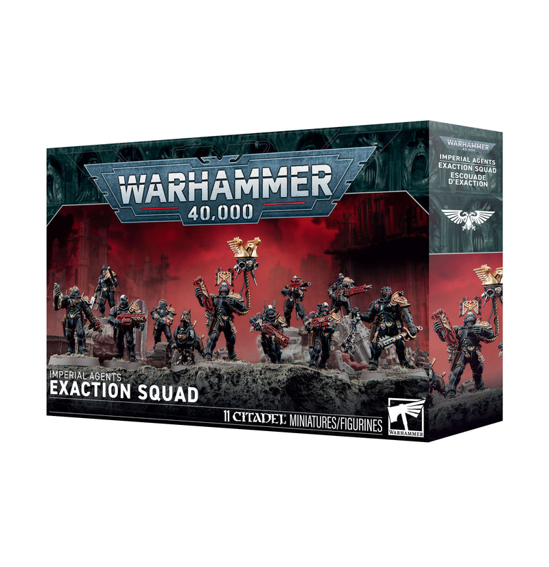 Warhammer: 40,000 - Imperial Agents - Exaction Squad (Preorder Aug 8)