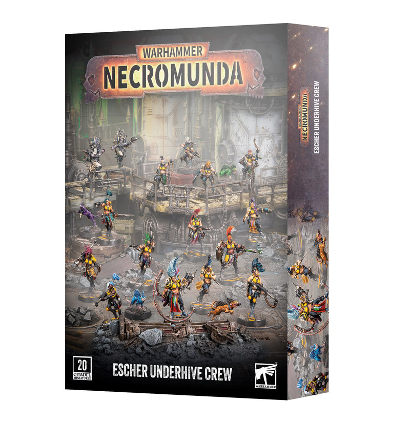 Warhammer: Necromunda - Escher Underhive Crew (Preorder Aug 15)