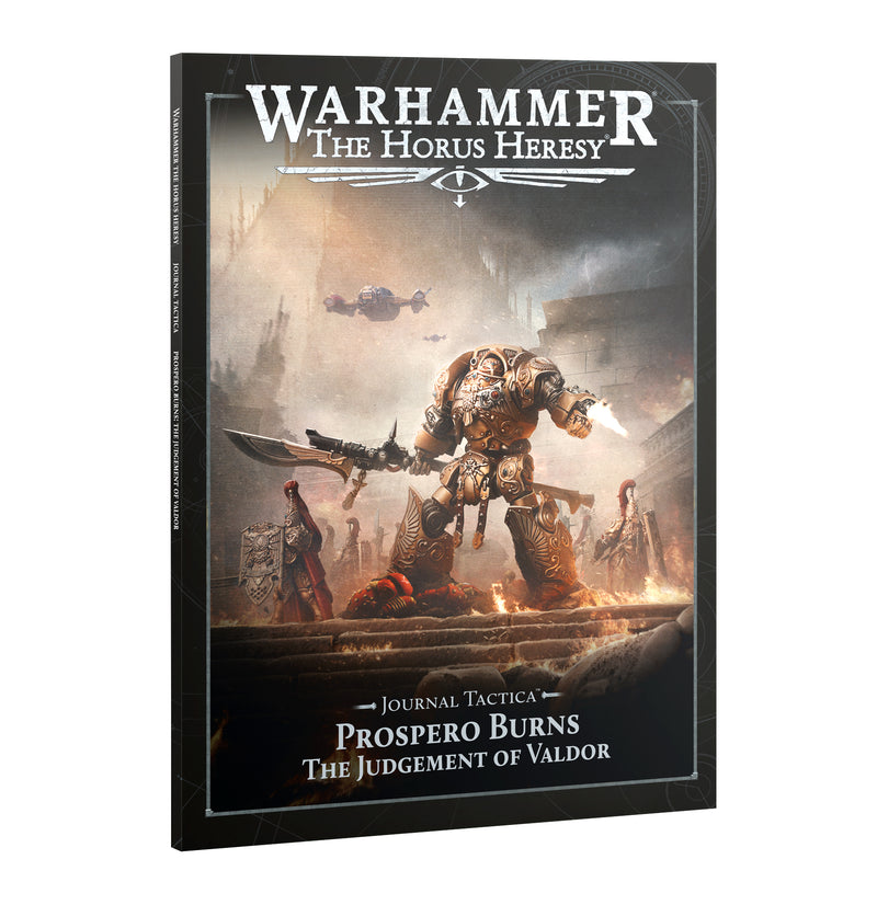 Warhammer: The Horus Heresy - Journal Tactica - Prospero Burns: Judgement of Valdor - 3rd Edition - Softcover (Preorder Sep 12)