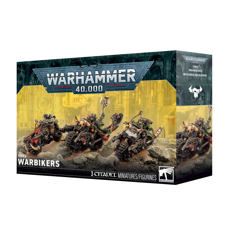 Warhammer 40,000 - Orks - Warbikers (Preorder Sep 5)