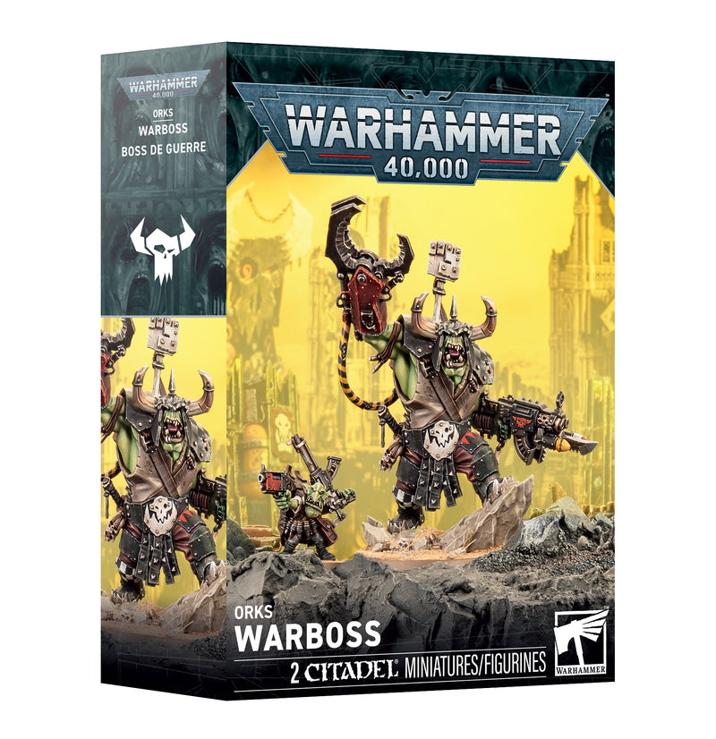 Warhammer 40,000 - Orks - Warboss (Preorder Sep 5)