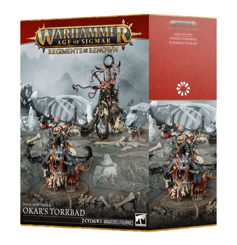 Warhammer: Age of Sigmar - Ogor Mawtribes - Okar's Torrbad (Preorder Aug 29)