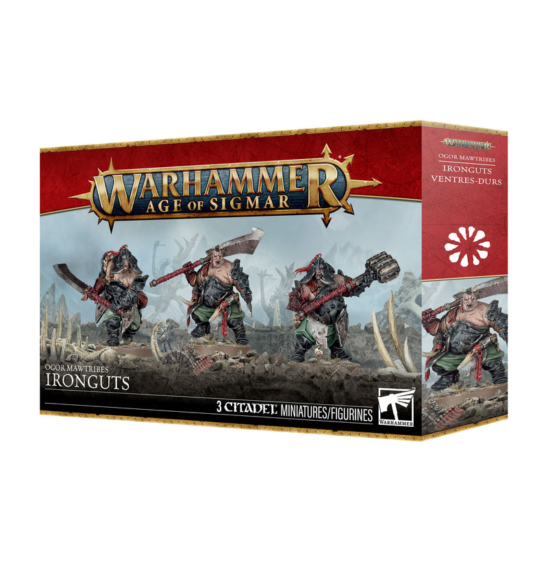 Warhammer: Age of Sigmar - Ogor Mawtribes - Ironguts (Preorder Aug 29)