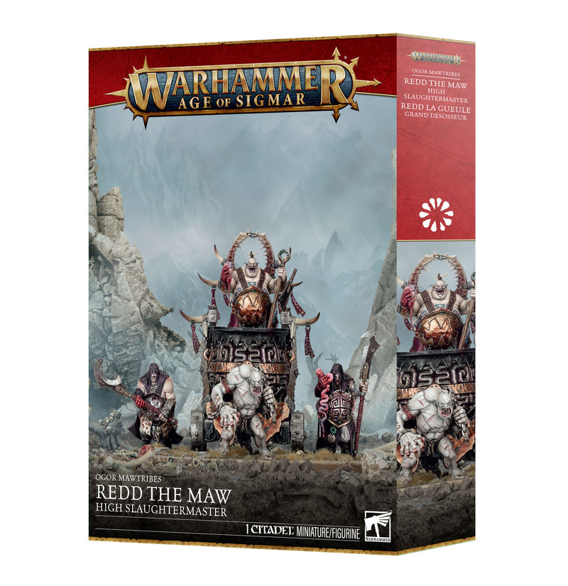 Warhammer: Age of Sigmar - Ogor Mawtribes - Redd the Maw High Slaughtermaster (Preorder Aug 29)