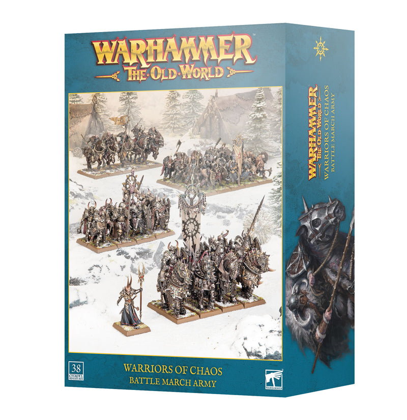 Warhammer: The Old World - Warriors of Chaos - Battle March Army (Preorder Aug 22)