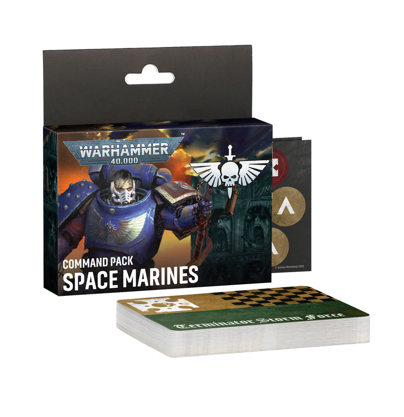 Warhammer 40,000 - Space Marines - Command Pack (Preorder Oct 3)