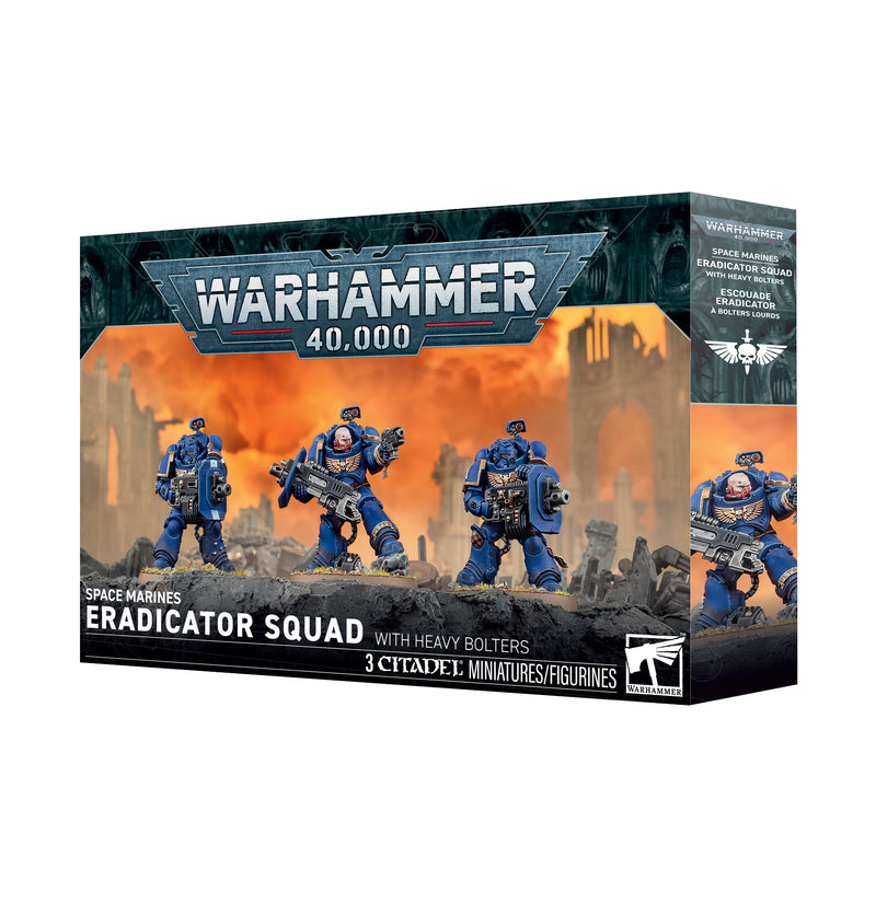 Warhammer 40,000 - Space Marines - Eradicator Squad with Heavy Bolters (Preorder Oct 3)