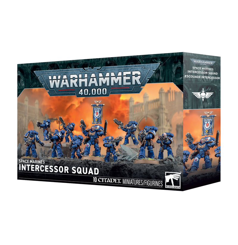 Warhammer 40,000 - Space Marines - Intercessor Squad (Preorder Oct 3)