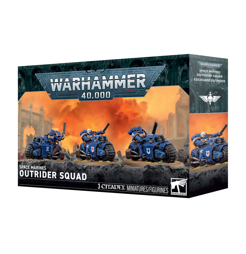 Warhammer 40,000 - Space Marines - Outrider Squad (Preorder Oct 3)