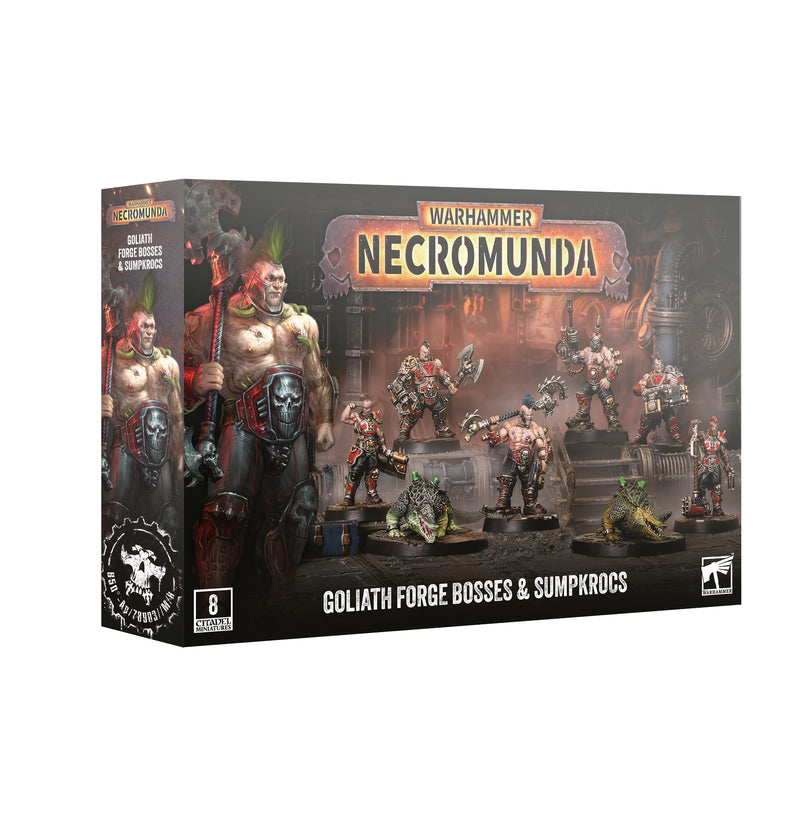 Warhammer: Necromunda - Goliath Forge Bosses & Sumpkrocs (Preorder Sep 19)