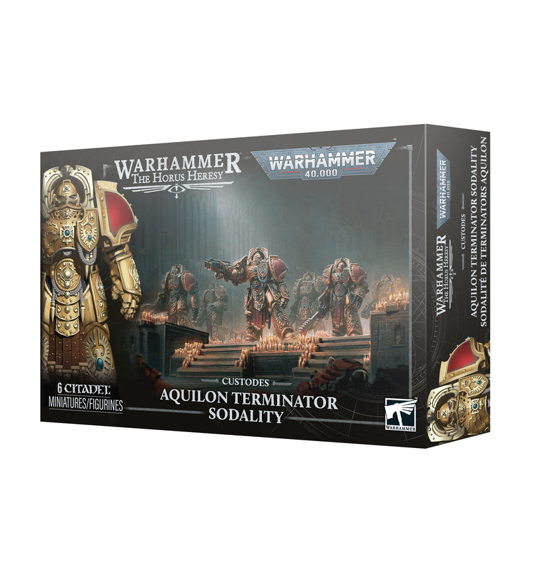 Warhammer: The Horus Heresy - Legio Custodes - Aquilon Terminator Sodality (Preorder Oct 17)