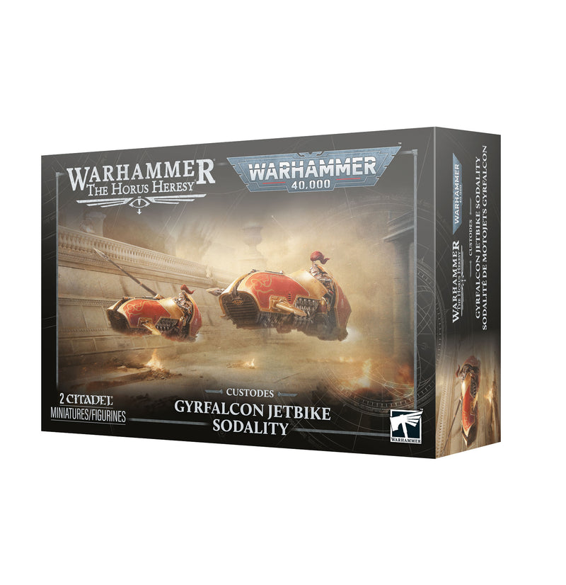 Warhammer: The Horus Heresy - Legio Custodes - Gyrfalcon Jetbike Sodality (Preorder Oct 17)