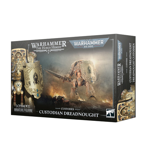 Warhammer: The Horus Heresy - Legio Custodes - Custodian Dreadnought (Preorder Oct 17) - Miniature -  Games Workshop