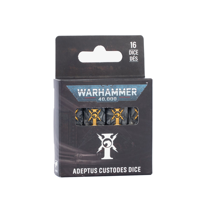 Warhammer 40,000 - Adeptus Custodes - Adeptus Custodes Dice (Preorder Oct 17)