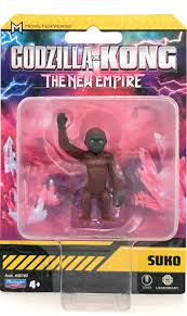 Godzilla X Kong - 2 inch - MINI MONSTERS -  -  PLAYMATES