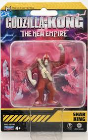 Godzilla X Kong - 2 inch - MINI MONSTERS -  -  PLAYMATES