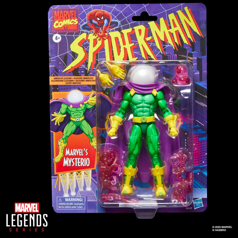 Marvel Legends Spider Man - Retro Collection Mysterio (Red Effects)