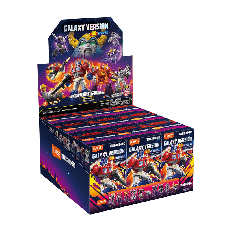 Blokees - Transformers Galaxy Version 08 - One Shall Fall - Set of 9