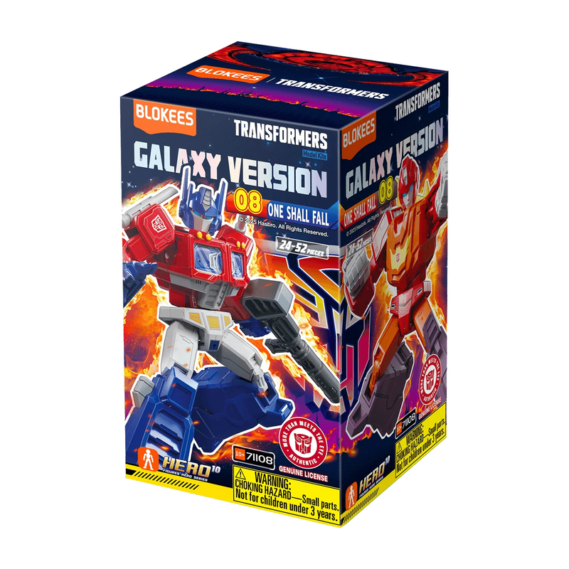 Blokees - Transformers Galaxy Version 08 - One Shall Fall - Set of 9