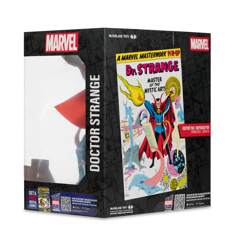 Marvel Comics - Doctor Strange (Strange Tales #128) 1/10 Scale Figure - Red Platinum - Collectables > Action Figures > toys -  McFarlane Toys