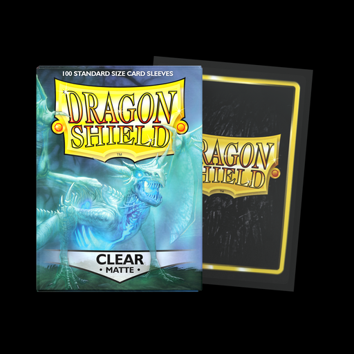 Dragon Shield Standard - Clear Matte - 100ct Toy Snowman Dragon Shield Standard - Clear Matte - 100ct Toy Snowman