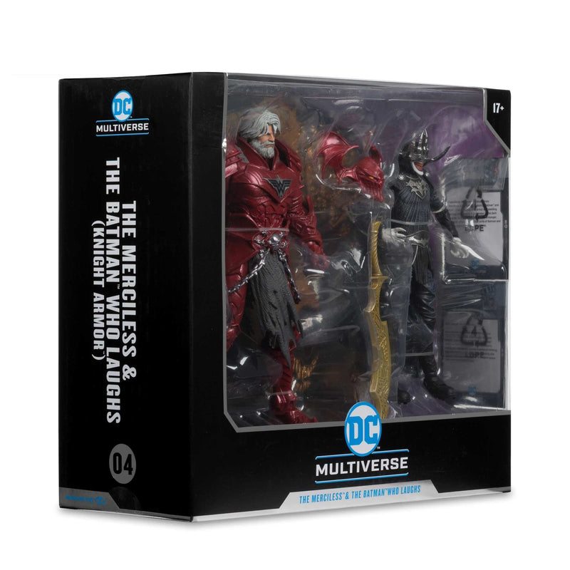 DC Multiverse Collector Edition - Batman Who Laughs (Knight Armor) & The Merciless (Dark Multiverse) 2 Pack - Collectables > Action Figures > toys -  McFarlane Toys