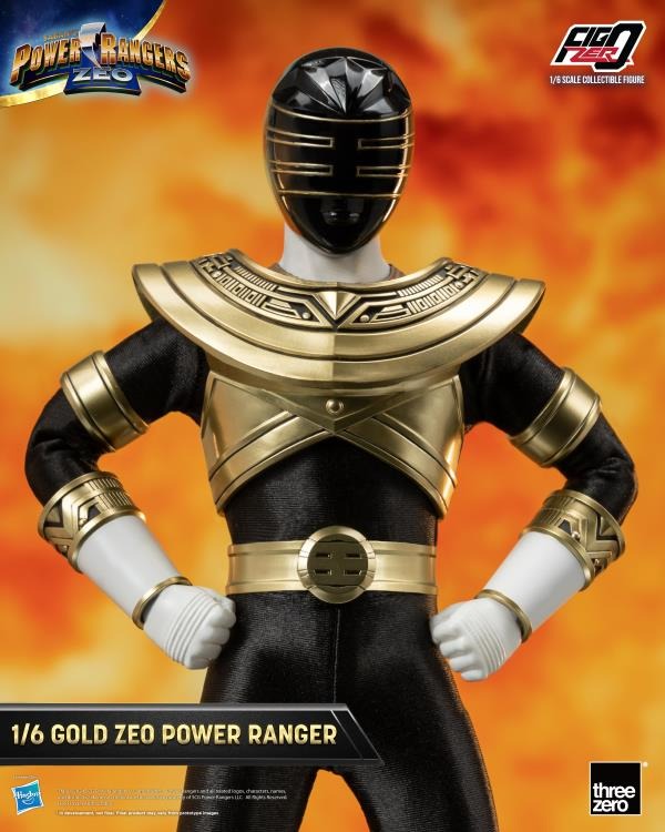 Power Rangers Zeo - FigZero Gold Zeo Ranger 1/6 Scale Figure - Collectables > Action Figures > toys -  ThreeZero