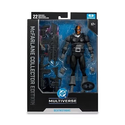 DC Multiverse Collector Edition - Deathstroke The Terminator - Deathstroke - Platinum / Chase - Collectables > Action Figures > toys -  McFarlane Toys