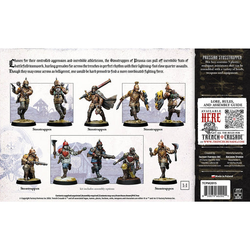 Trench Crusade - Prussian Stosstruppen - TCPM2015 - Miniature -  Archon Studio