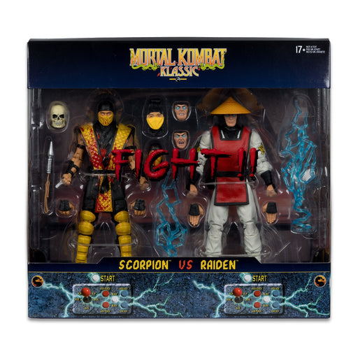 McFarlane Toys - Mortal Kombat Klassic - Scorpion vs Raiden 2-Pack - Collectables > Action Figures > toys -  McFarlane Toys