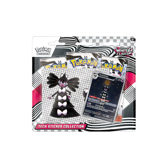 Pokémon TCG: Scarlet & Violet - White Flare - Tech Sticker Collection - Card Games > Collectables > TCG > CCG -  Pokemon TCG