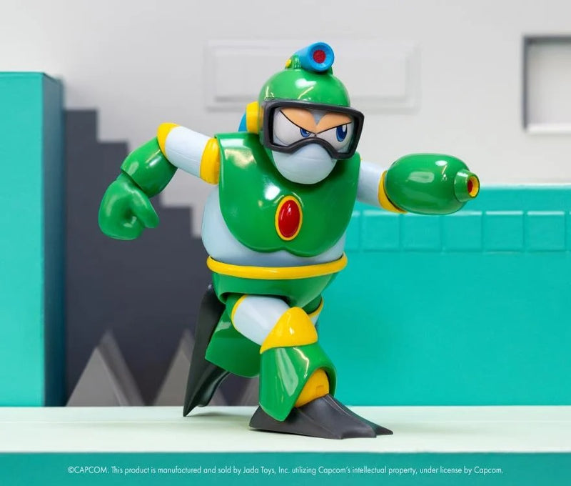 Mega Man - Bubble Man Deluxe 1/12 Scale Action Figure (Preorder Q4 2025) - Collectables > Action Figures > toys -  Jada Toys