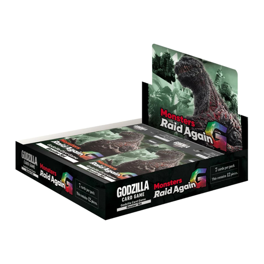 Godzilla Card Game - Monsters Raid Again - Booster Set