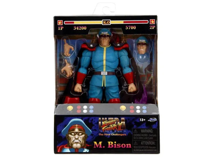 Jada Toys - Street Fighter II - M. Bison (Player 2) - Exclusive - Collectables > Action Figures > toys -  Jada Toys