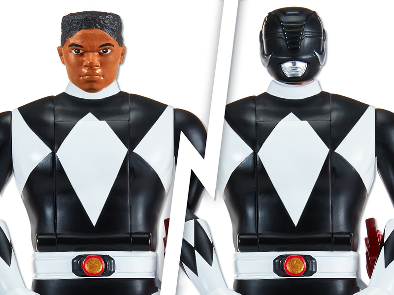 Mighty Morphin Power Rangers Re-Ignition - Auto-Morphin Black Ranger - Collectables > Action Figures > toys -  PLAYMATES