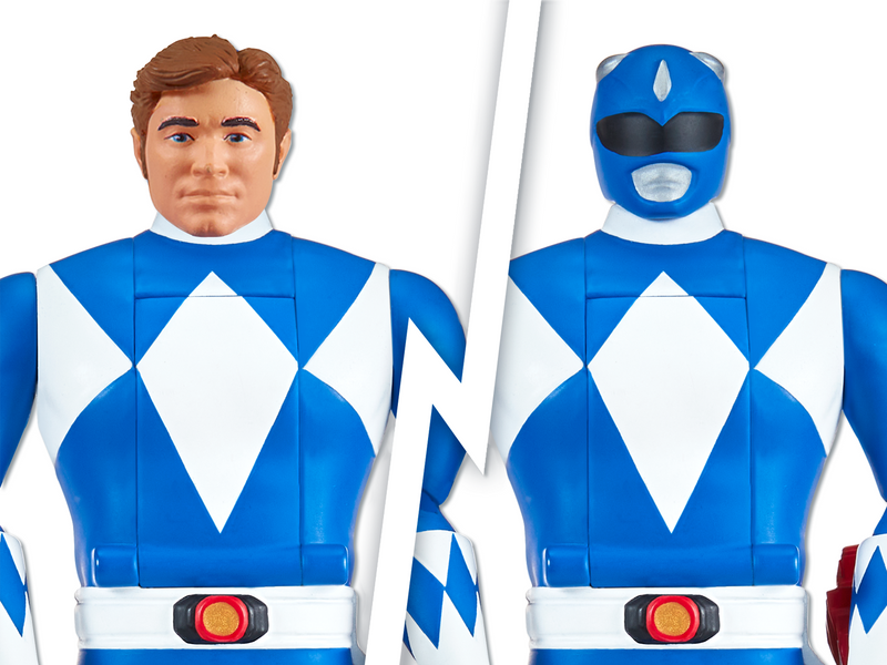 Mighty Morphin Power Rangers Re-Ignition - Auto-Morphin Blue Ranger - Collectables > Action Figures > toys -  PLAYMATES