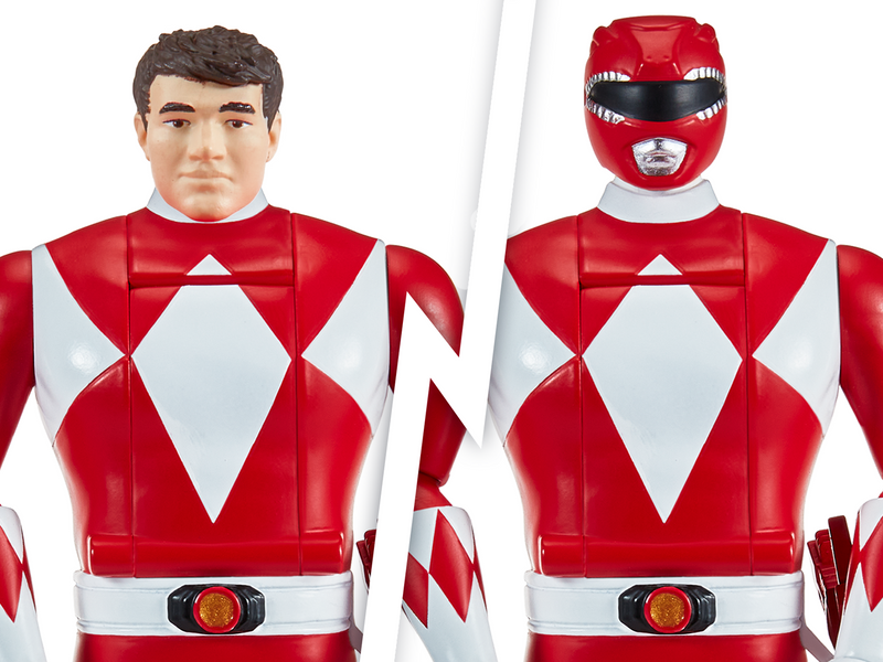 Mighty Morphin Power Rangers Re-Ignition - Auto-Morphin Red Ranger - Collectables > Action Figures > toys -  PLAYMATES