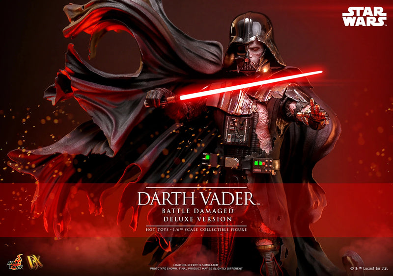 Star Wars - Darth Vader (Battle Damaged) Deluxe 1/6th Scale Collectible Figure - DX45